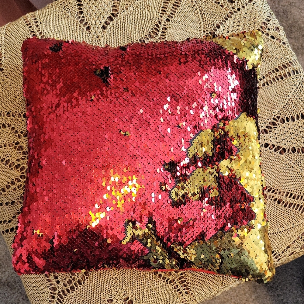 Sequin Pillow